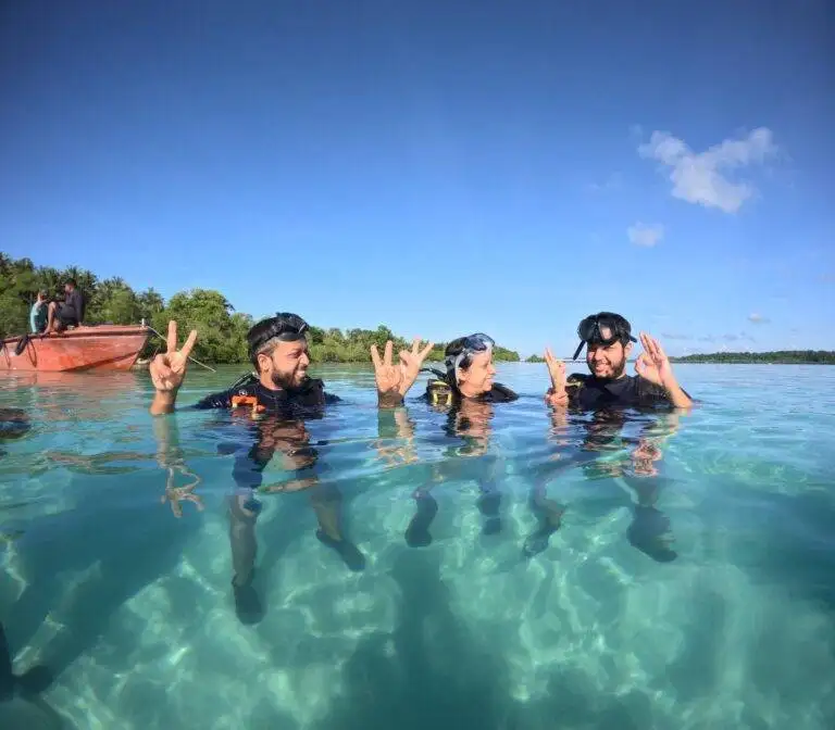 padi scuba diving