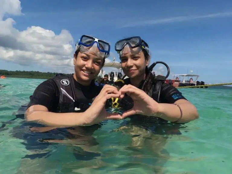 Deep Sea Scuba Diving in Andaman